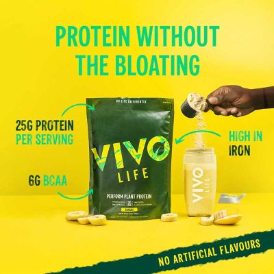 Vivo Life Perform: Raw Plant Protein & Bcaa