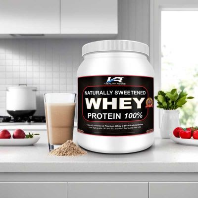 Stevia Sweetened Whey Protein